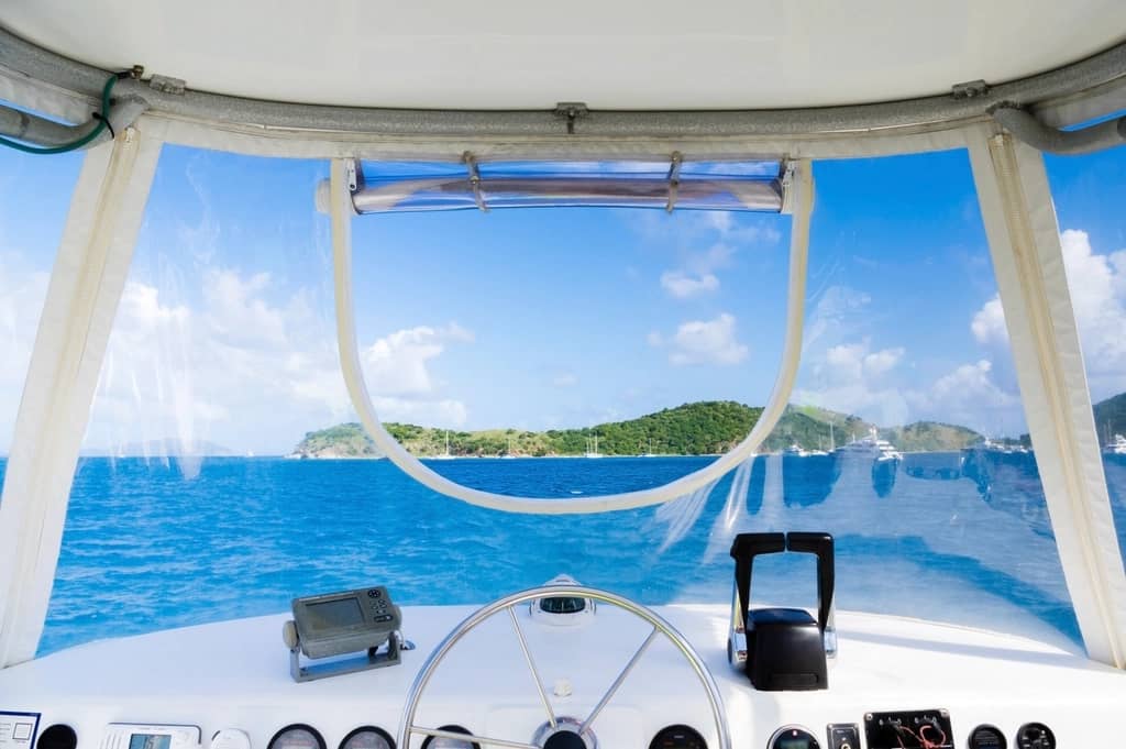 Flybridge dümeni